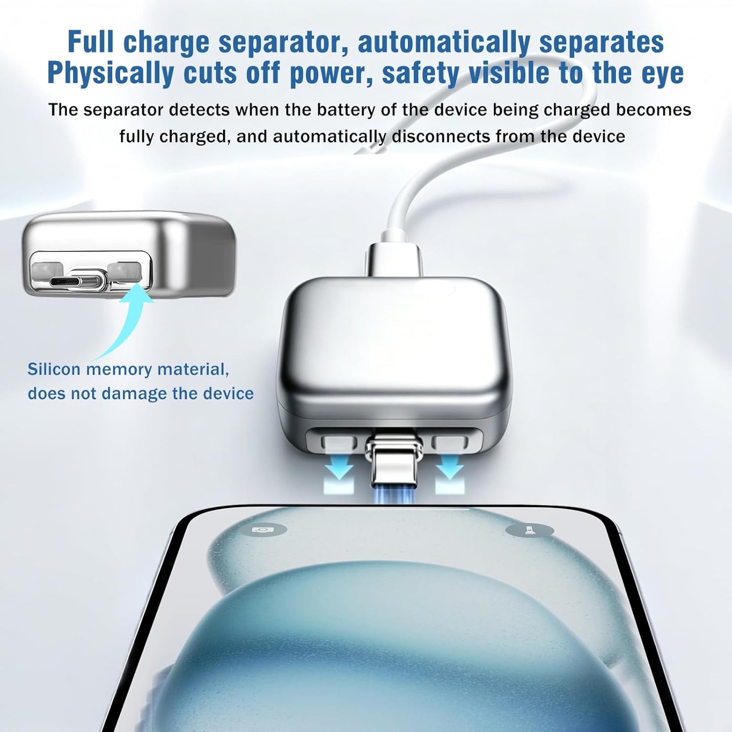 Auto Pop-Off USB-C Charging Adapter