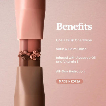TAILEDEN Lip Definer – 2-in-1 Lipliner & Balsam