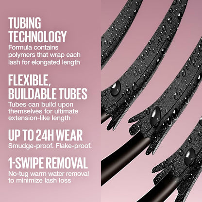 Lash Sensational Sky Tubes – Lengthening & Smudge-Resistant Tubing Mascara|Very Black✨