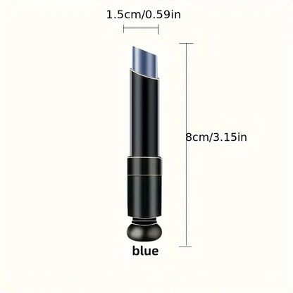 Gloss à lèvres aqueux hydratant anti-transfert bleu