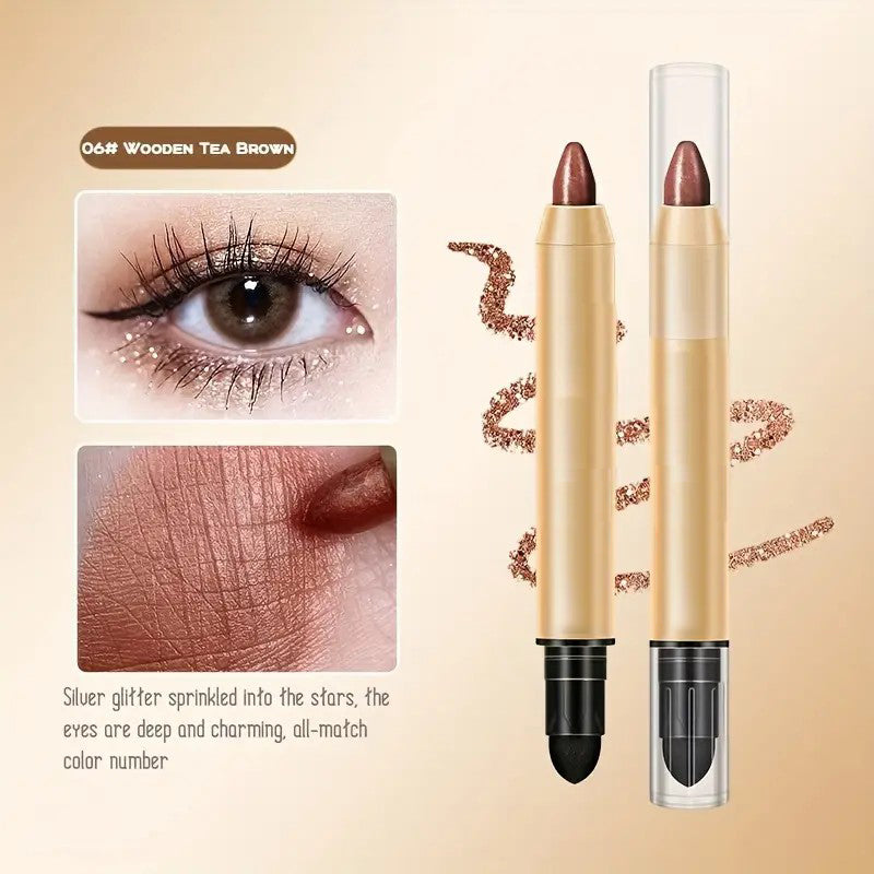 Doppelseitiger Glitzer-Lidschattenstift