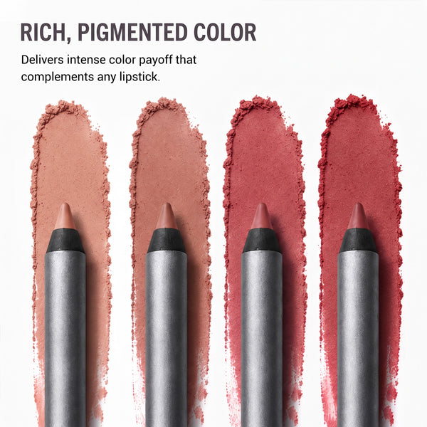 Solutiover 360° Precision Lip Liner – Smooth Glide, Defined & Fuller-Looking Lips