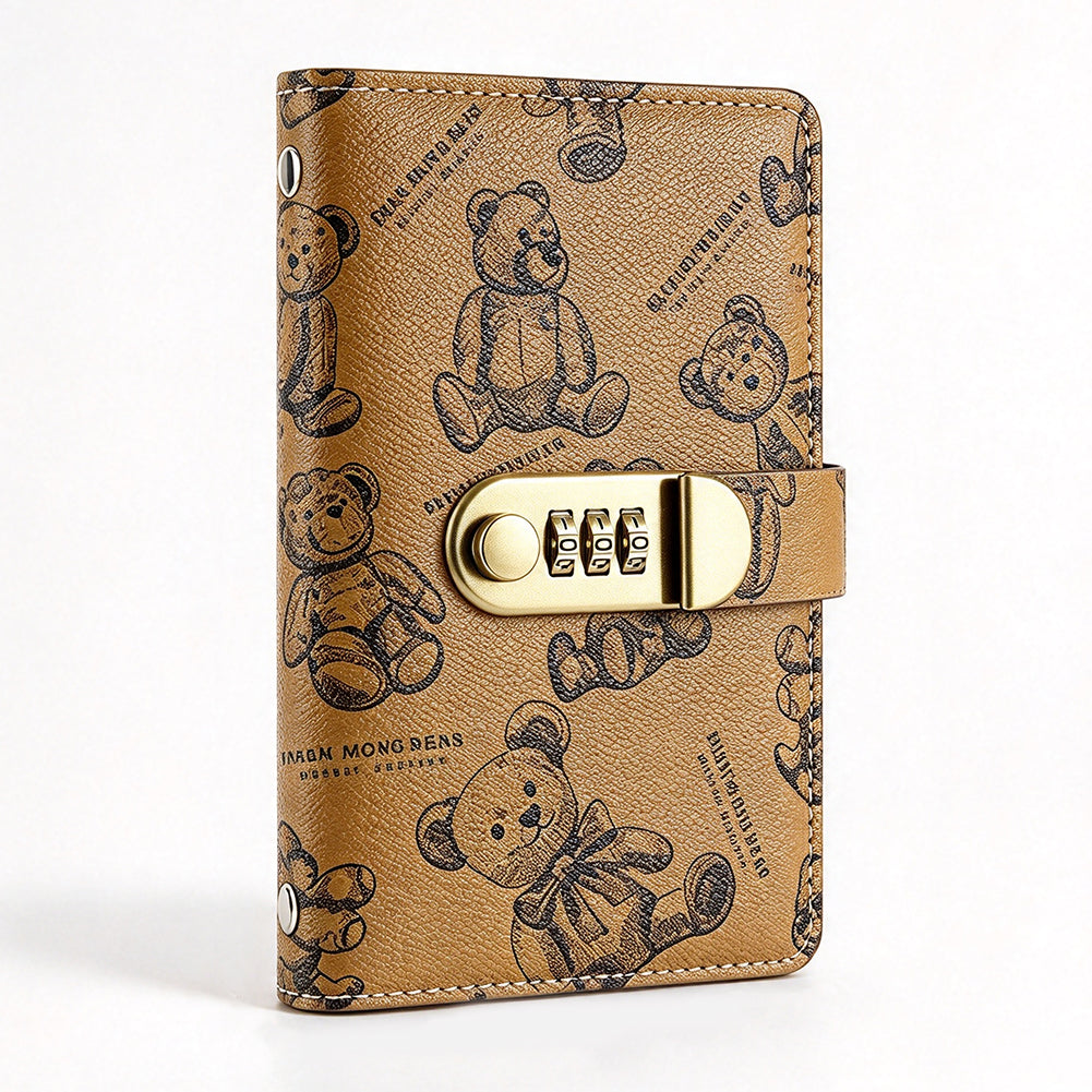 100 Page Lockable Savings Book