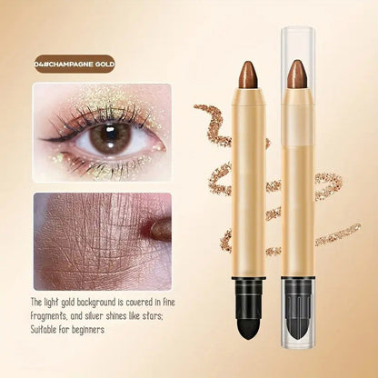 Doppelseitiger Glitzer-Lidschattenstift