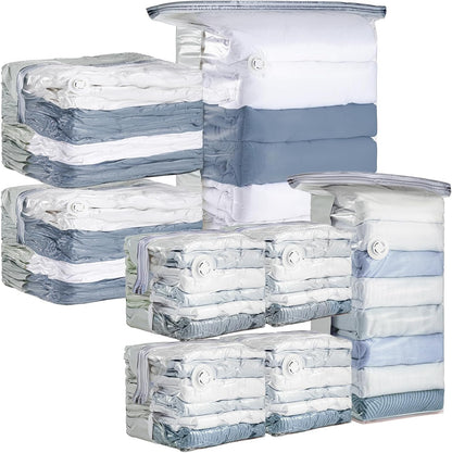 Cream Cube Vacuum Storage Bags