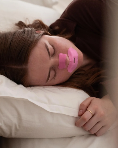 Solutiover Mouth Tape – Sleep Support & Fuller-Looking Lips | 30-Count Pack