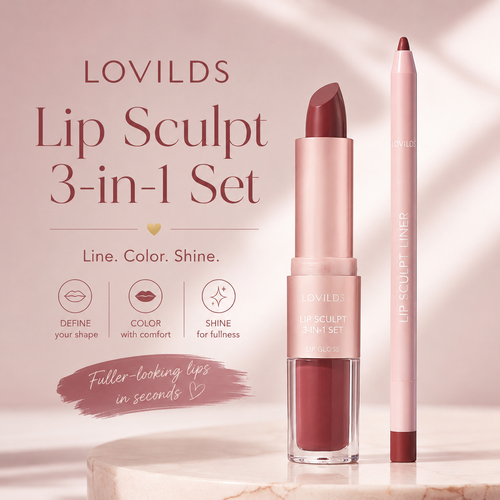 LOVILDS Lip Sculpt 3-in-1 Set