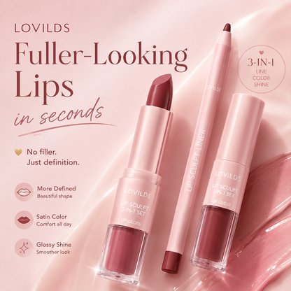 LOVILDS Lip Sculpt 3-in-1 Set