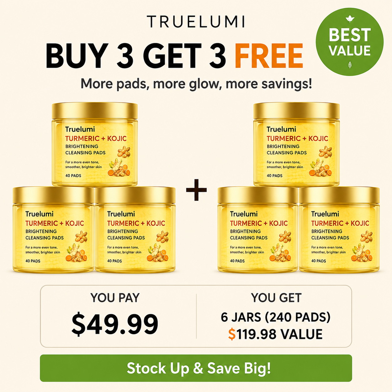 BUY 3 GET 3 FREE
