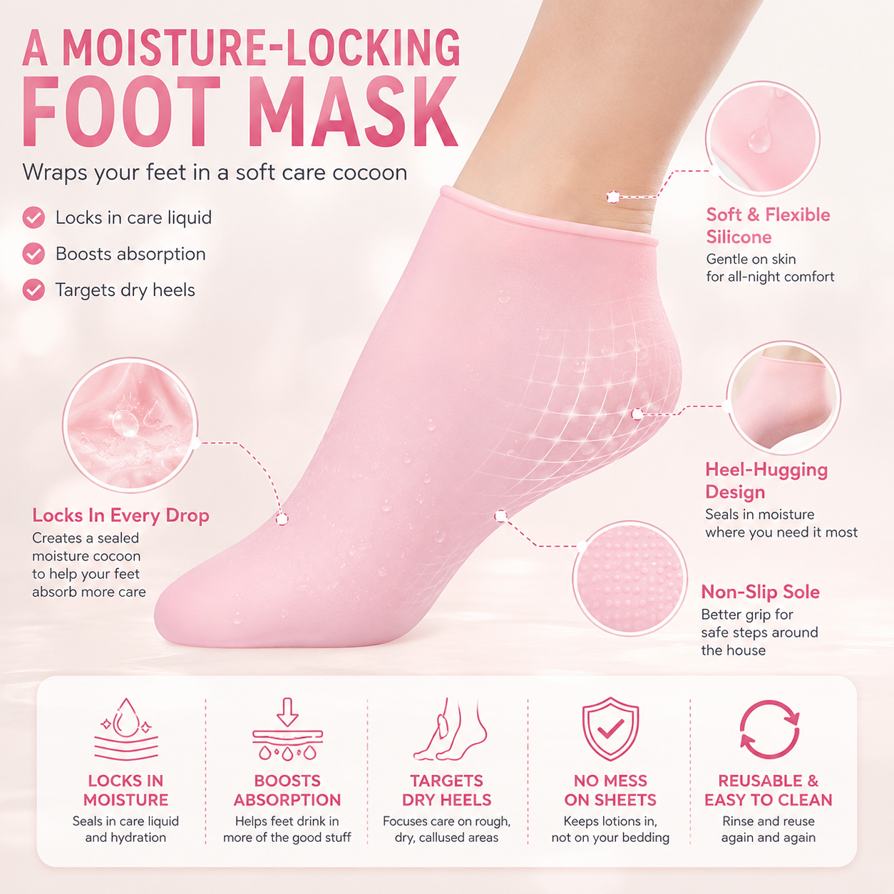 5-Min Baby-Soft Foot Kit