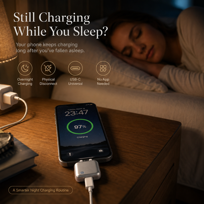 Auto Pop-Off USB-C Charging Adapter