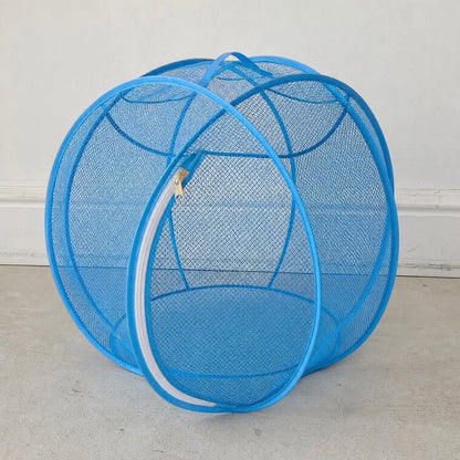 RollyCat Pop-Up Cat Playpen – Portable Foldable Mesh Pet Enclosure