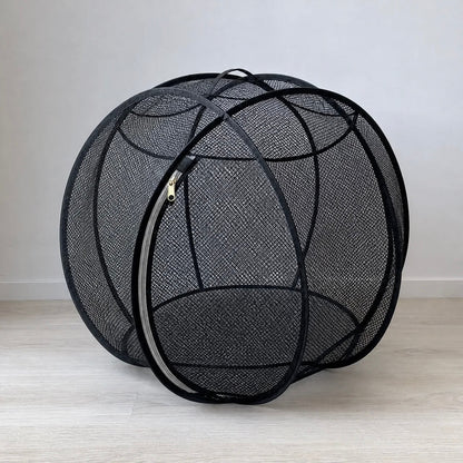 RollyCat Pop-Up Cat Playpen – Portable Foldable Mesh Pet Enclosure