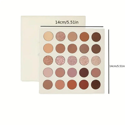 25 Farben Cremige Lidschatten-Palette
