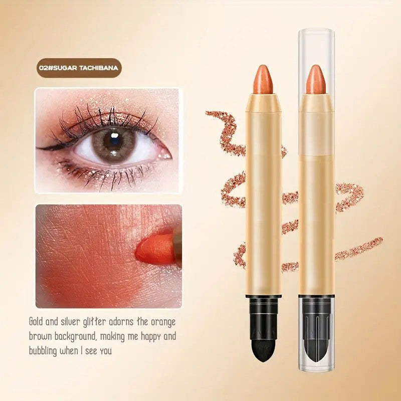 Doppelseitiger Glitzer-Lidschattenstift