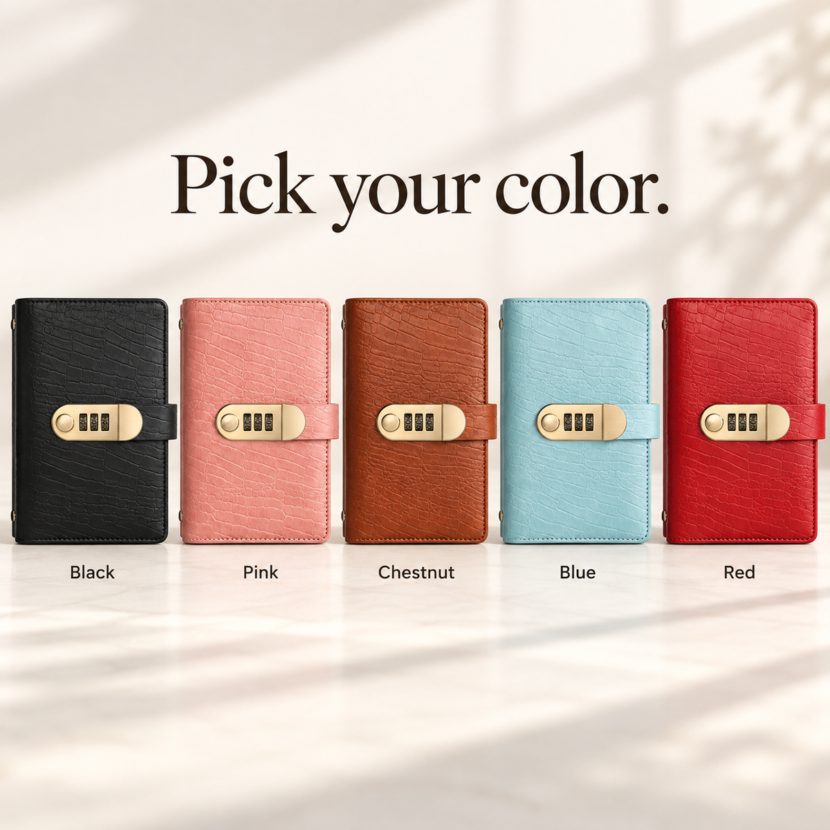 100 Page Lockable Savings Book