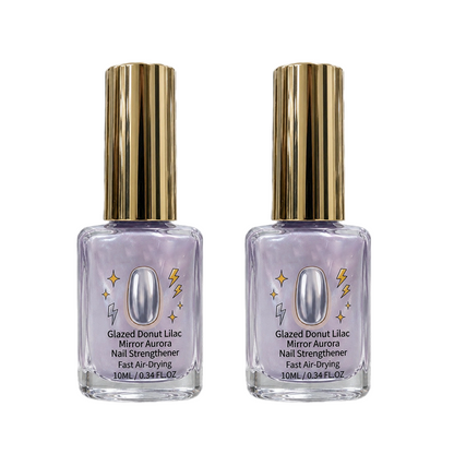 🔥 LAST DAY: Buy 1, Get 1 FREE — Lilac Glossy Mirror Nail Strengthener